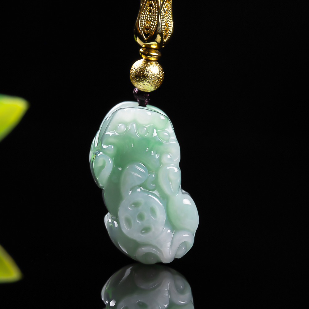 Jewelry & Watches Sp Zo O - Natuurlijke Birmese Een Smaragd Erwt Groene