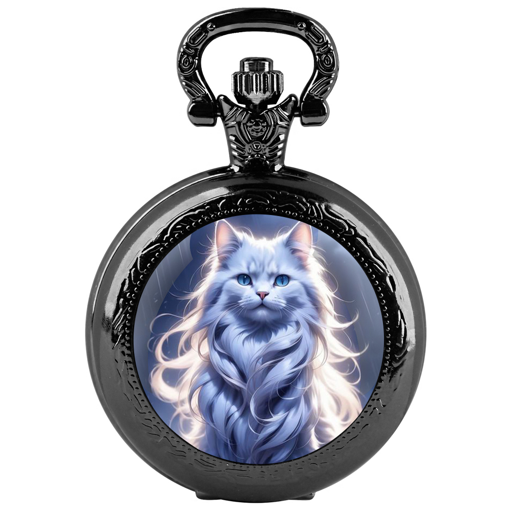Jewelry Watches For Kids - Leuke Cartoon Kat Ontwerp Quartz Zakhorloge