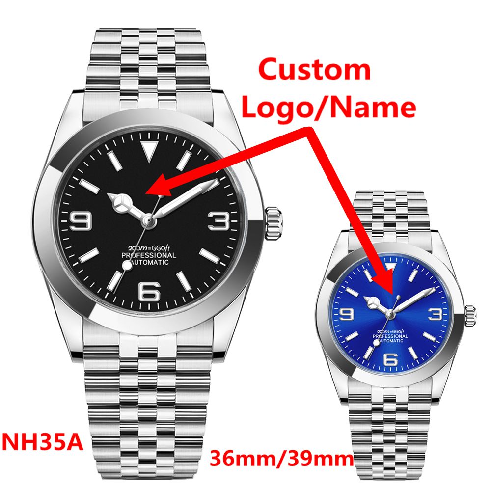 Jewelry With Watches - Aangepaste Logo Luxe NH35 Horloge Dames