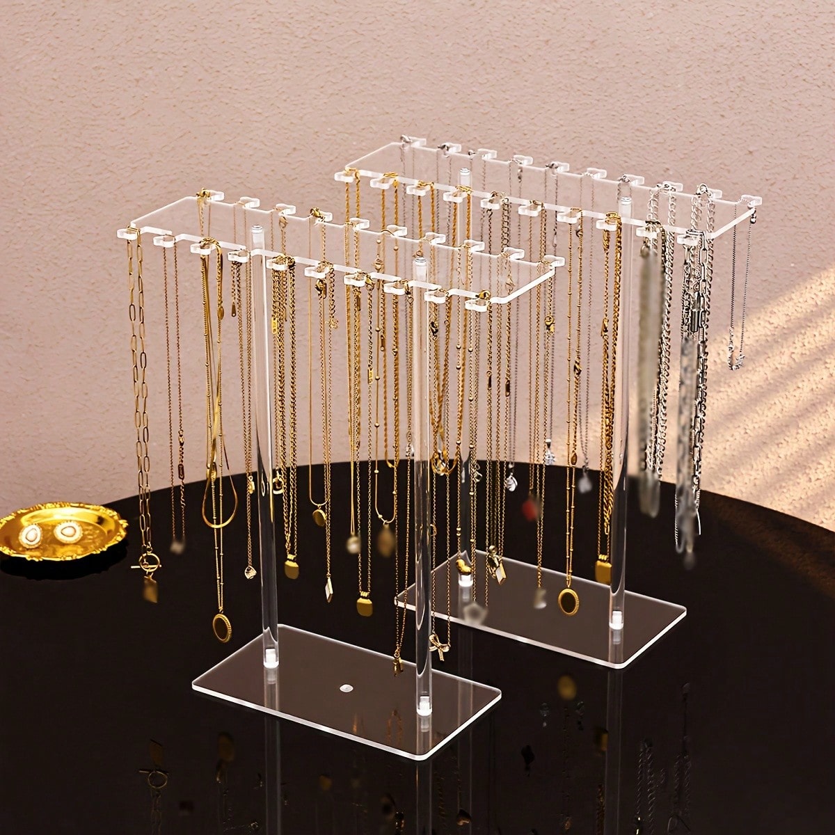 Al Ain Jewelry & Watches Exhibition 2025 - 1 stuk premium transparante acryl kettinghouder,