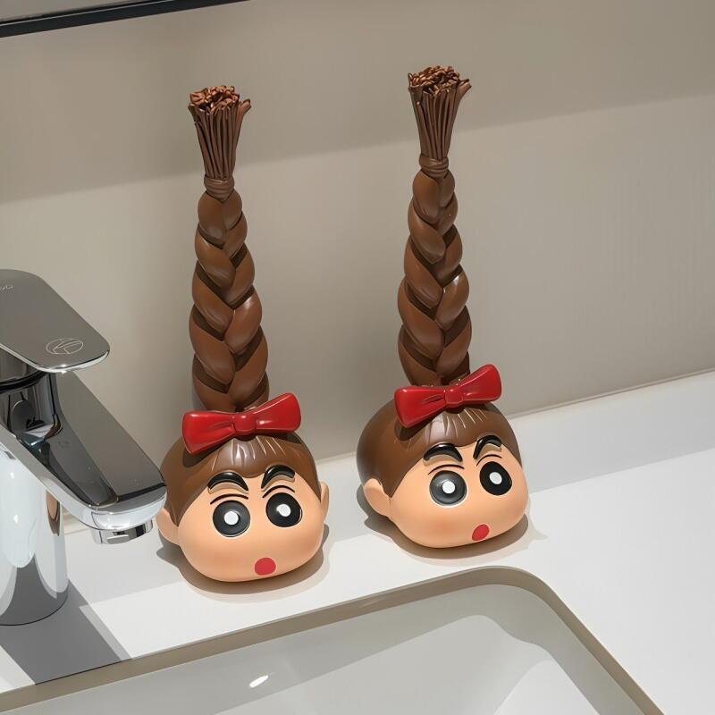 Jewelry Watches For Kids - 2026 Nieuwe Schattige Crayon Shinchan Haarbandenhouder