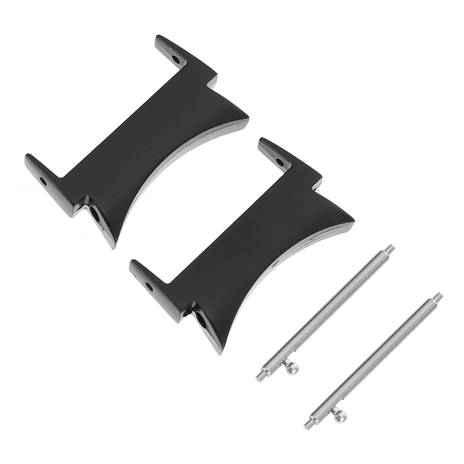 Watch Strap Replacement - 1 paar metalen horlogebandadapters, duurzame roestvrijstalen