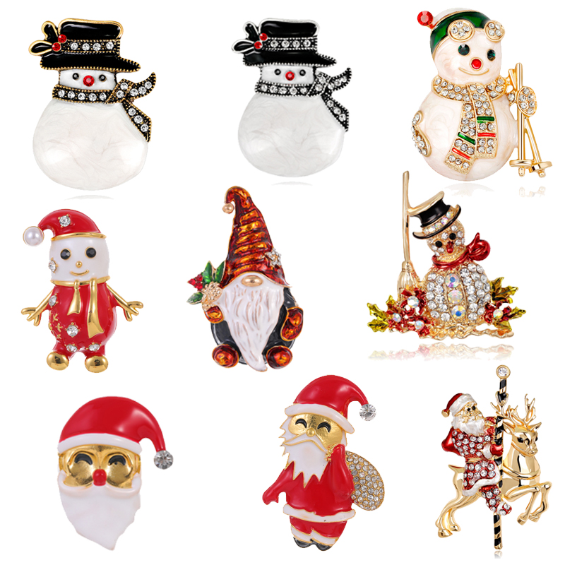 Al Ain Jewelry & Watches Exhibition 2025 - Hete Santa Claus Sneeuwpop Sprankelende Strass