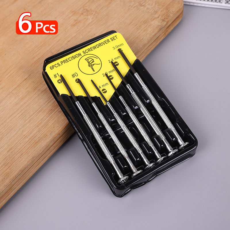 6-delige set mini-schroevendra - Jewelry Watches Repair recensie en prijs