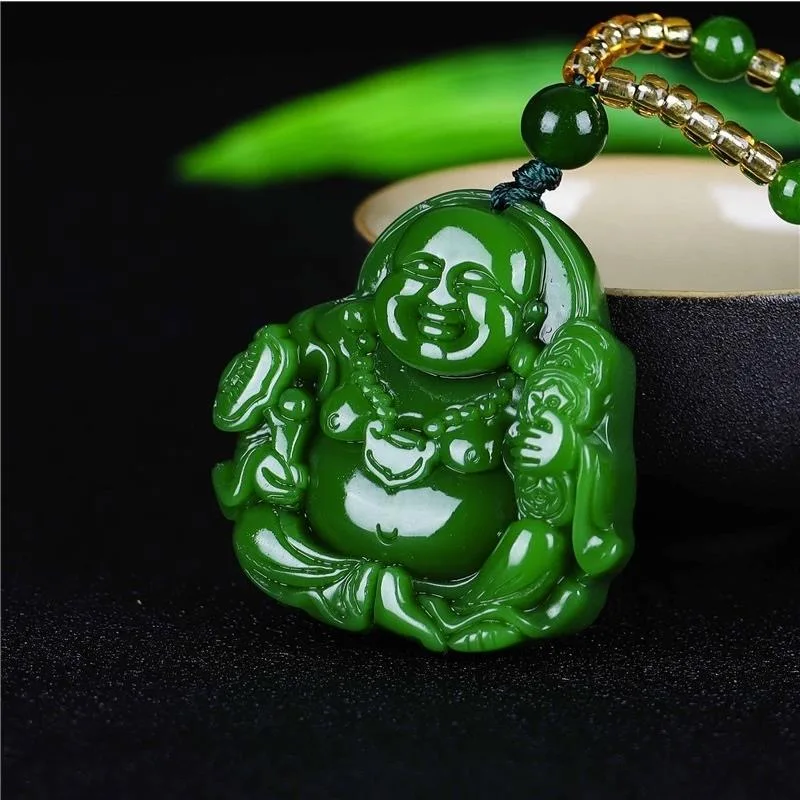 Chinese Groene Jade Maitreya B - Jewelry & Watches Sp Zo O recensie en prijs