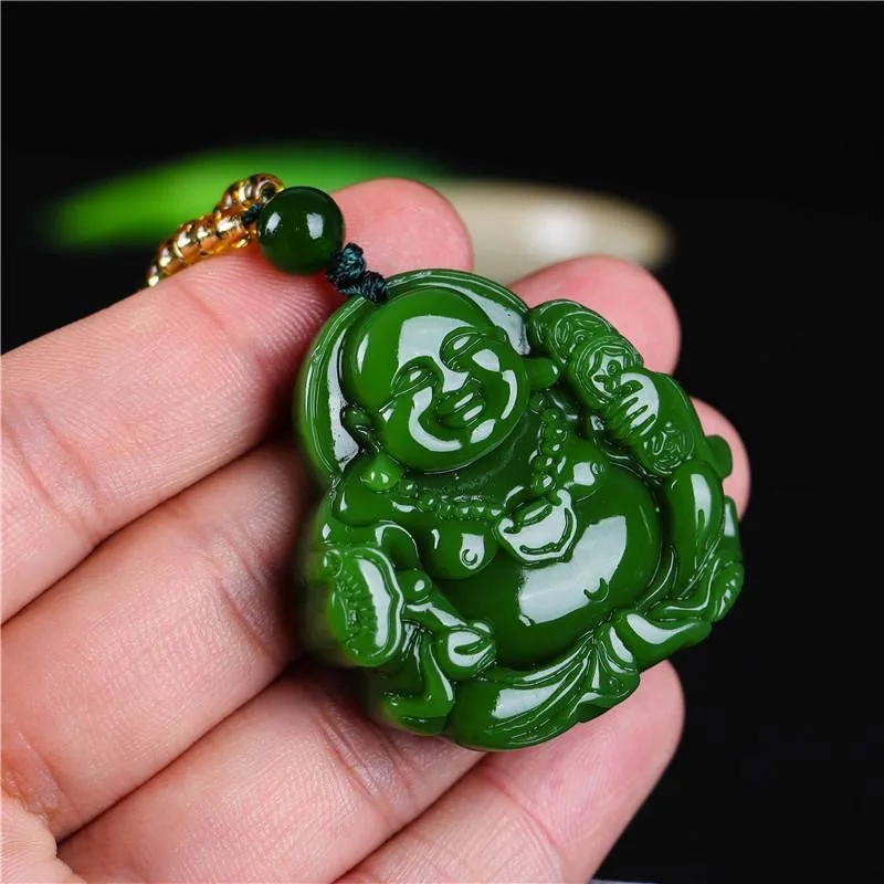 Chinese Groene Jade Maitreya B - Jewelry & Watches Sp Zo O recensie en prijs
