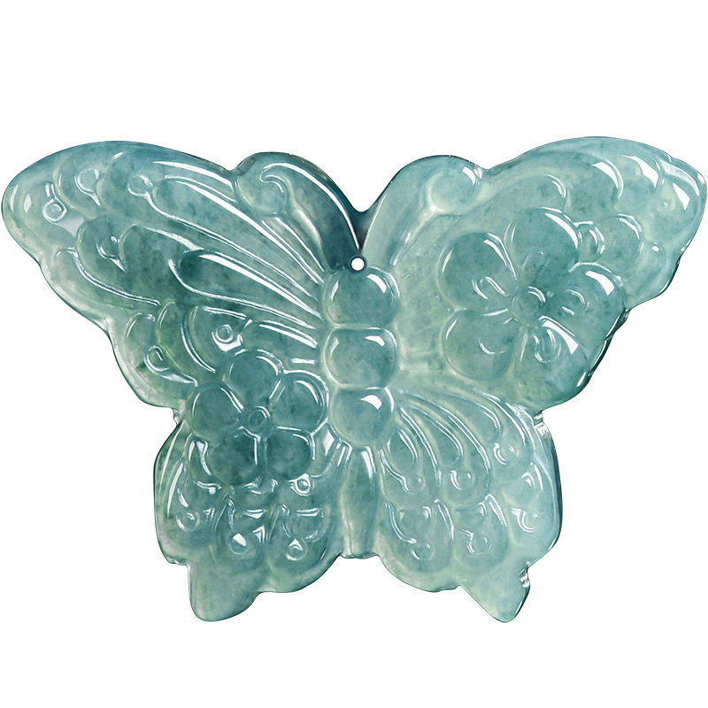 Natuurlijke Birmese Jadeïet vl - Butterfly Pendant Necklace recensie en prijs