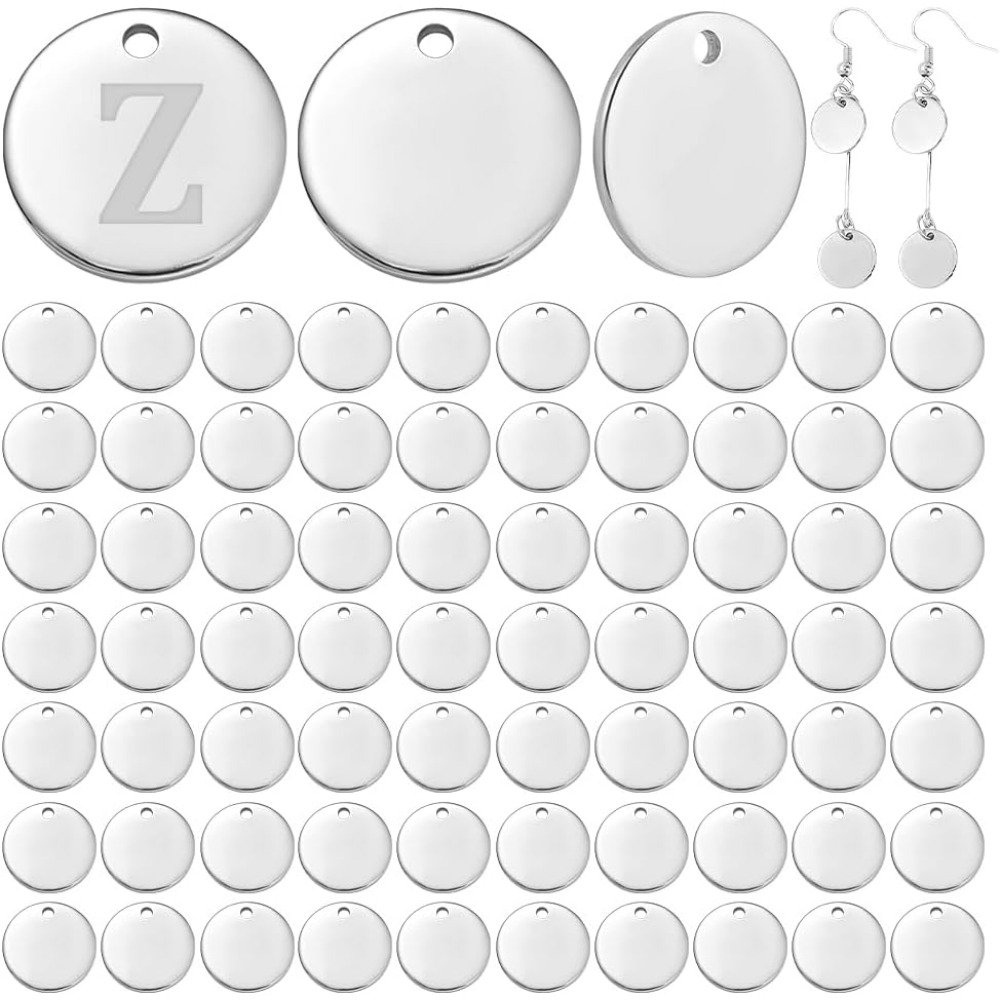 100 stuks 12mm 304 roestvrij s - Engraved Name Necklace recensie en prijs