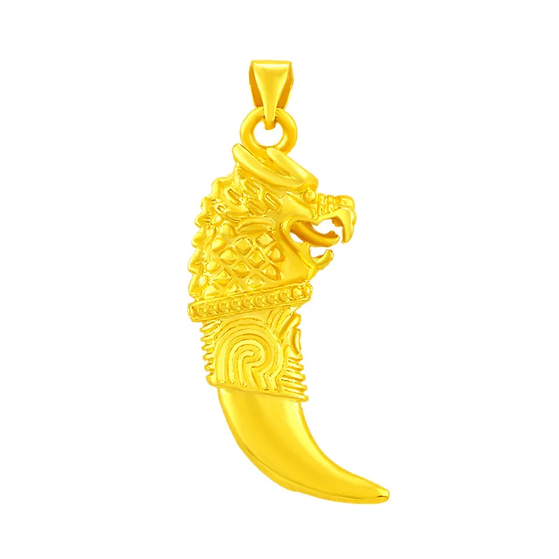 Solid Geel Goud kleur wolf tan - Wolf Jewelry & Watches Tampa Reviews recensie en prijs