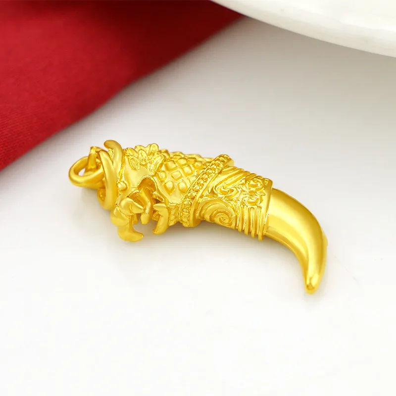 Solid Geel Goud kleur wolf tan - Wolf Jewelry & Watches Tampa Reviews recensie en prijs