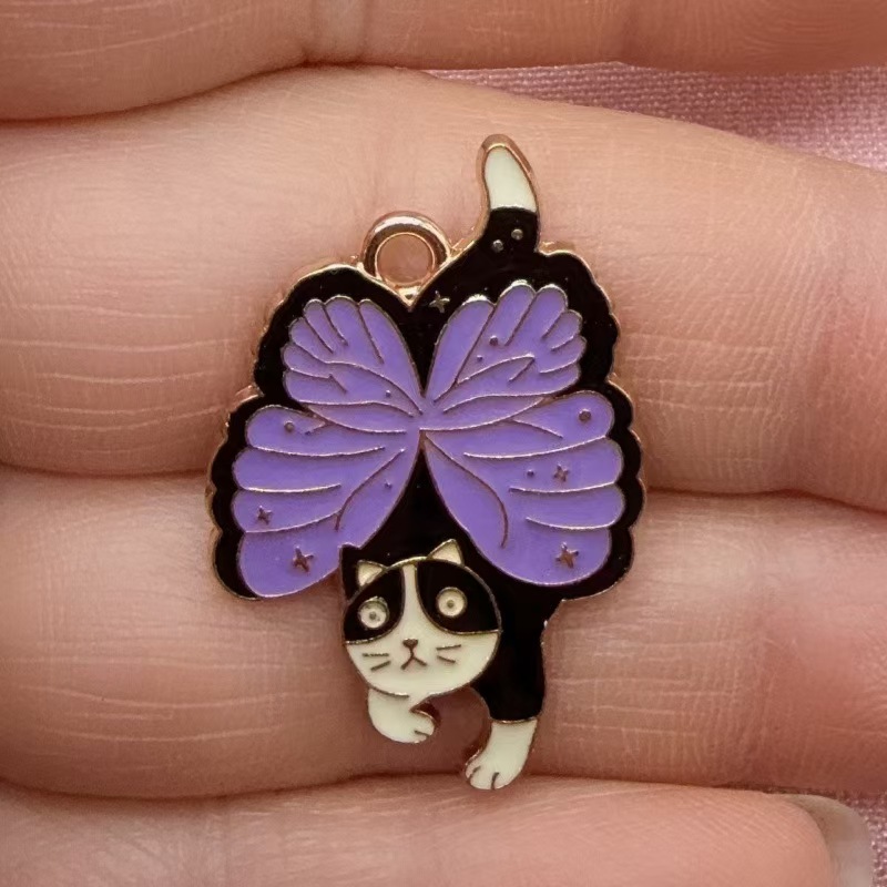 10 stuks Vlinder Kat Liefde Ko - Butterfly Pendant Necklace recensie en prijs