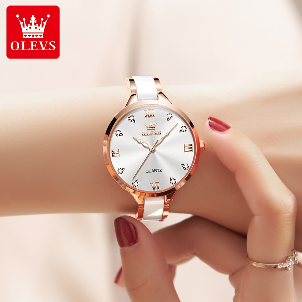 OLEVS 5872 Vrouwen Horloges Qu - Jewelry With Watches recensie en prijs