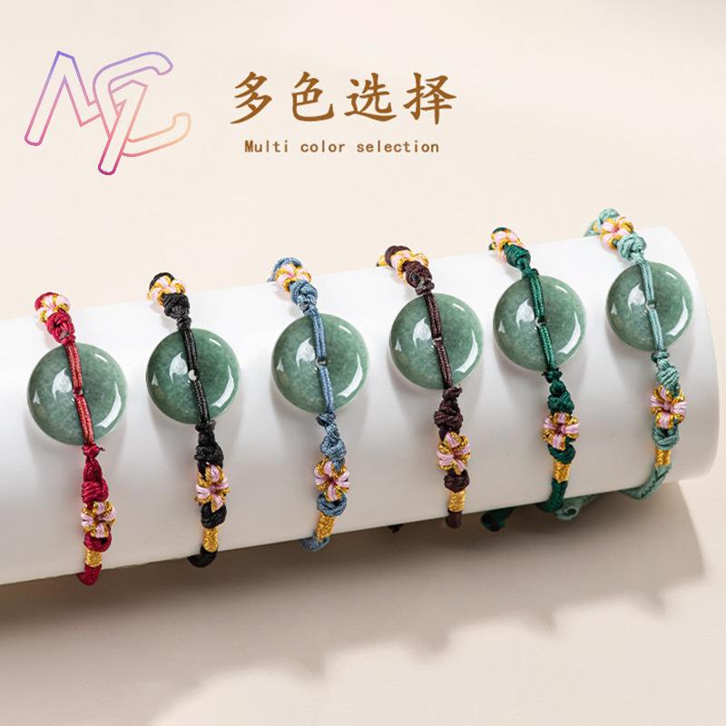 Groene Myanmar Jadeïet Donut A - Jewelry & Watches Sp Zo O recensie en prijs