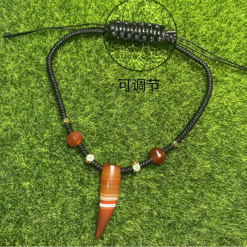 Gevlochten Wolf Tooth Collarbo - Wolf Jewelry & Watches Tampa Reviews recensie en prijs