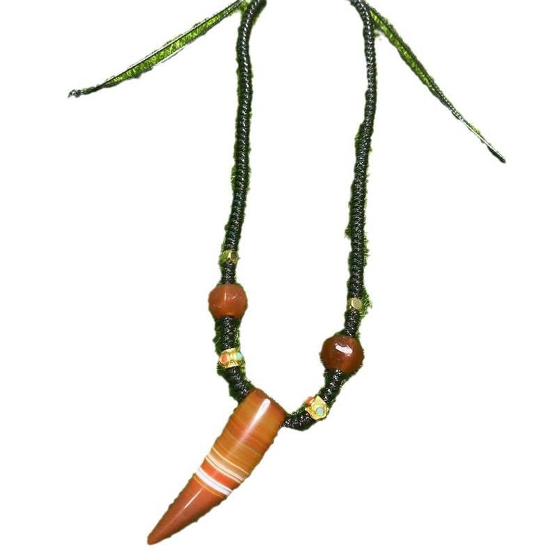 Gevlochten Wolf Tooth Collarbo - Wolf Jewelry & Watches Tampa Reviews recensie en prijs