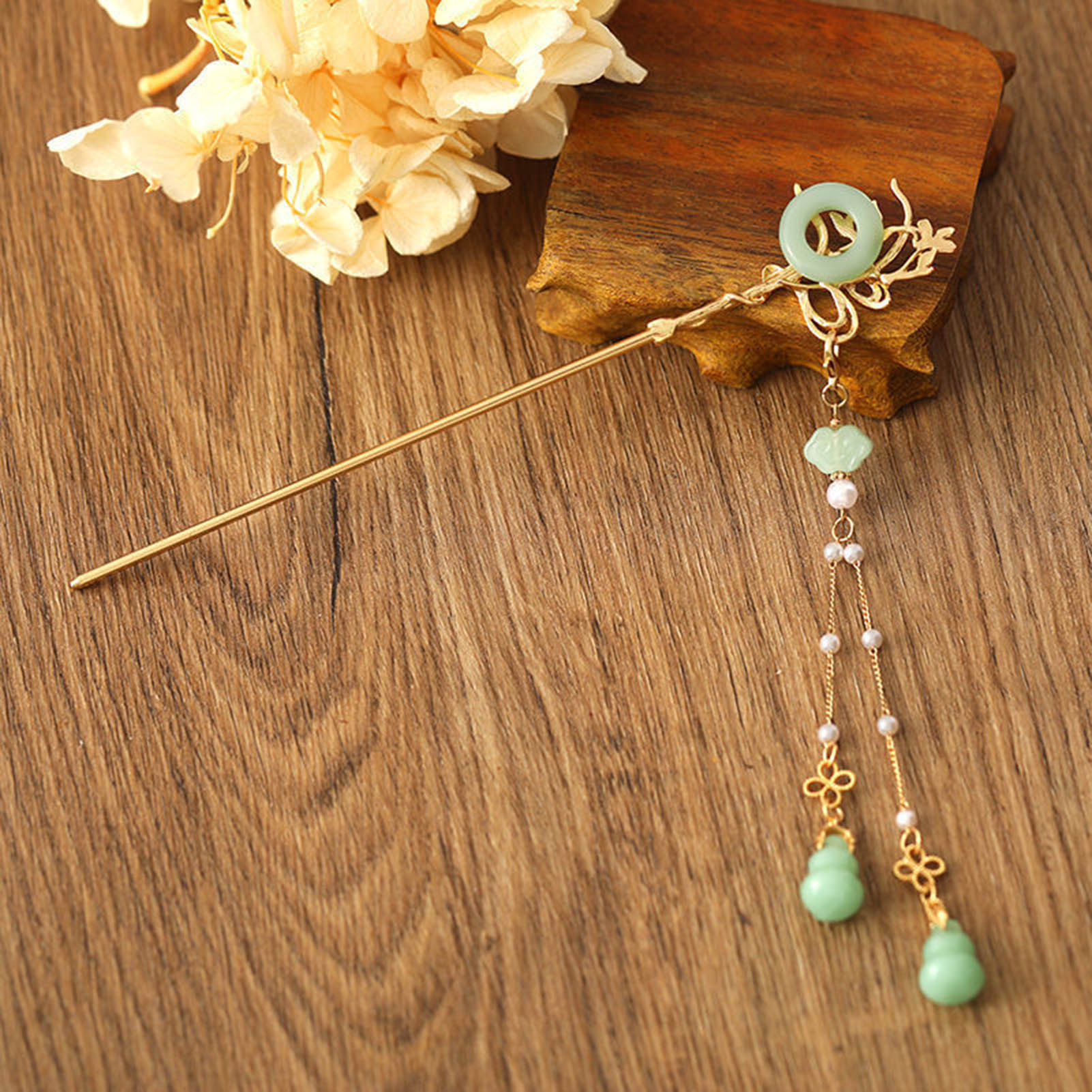 Chinese Stijl Glazen Haarspeld - Shop Jewelry & Watches Near Me recensie en prijs