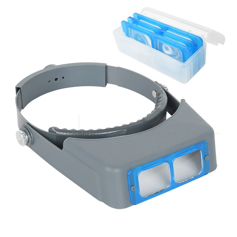 Hoofdbandvergrootglas met 4 ve - Jewelry Watches Repair recensie en prijs