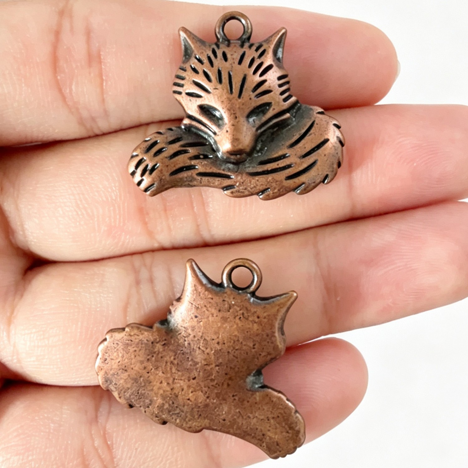 5 stuks 24×28mm koperlegering  - Wolf Jewelry & Watches Tampa Reviews recensie en prijs