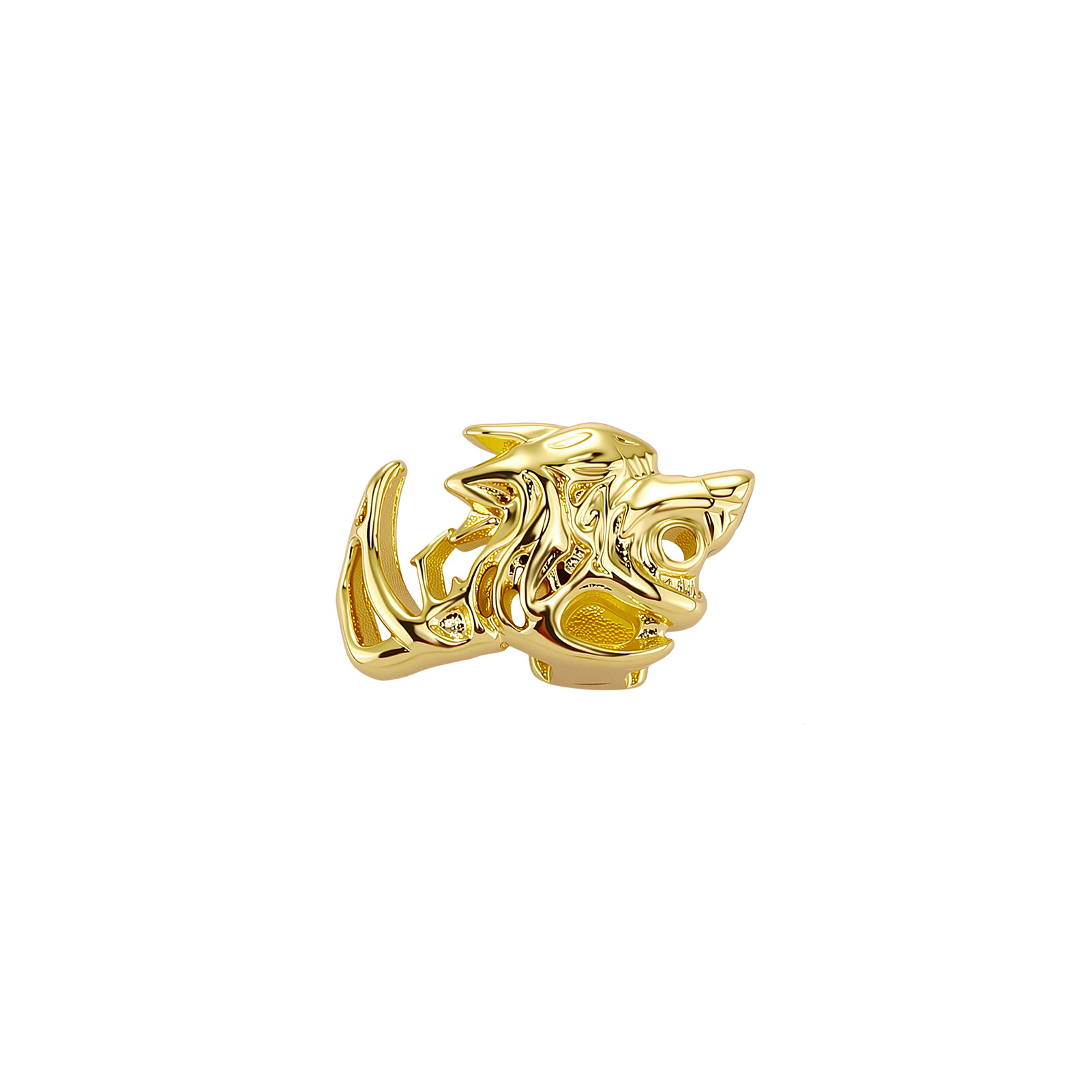 1. Hip Hop Dubbele Tand Grillz - Wolf Jewelry & Watches Tampa Reviews recensie en prijs