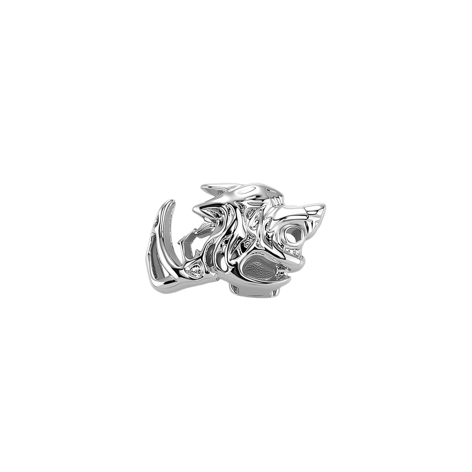1. Hip Hop Dubbele Tand Grillz - Wolf Jewelry & Watches Tampa Reviews recensie en prijs