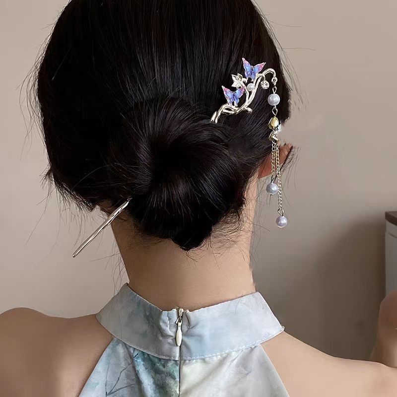 2025 Nieuwe Bloem Haarspeld Vo - Shop Jewelry & Watches Near Me recensie en prijs