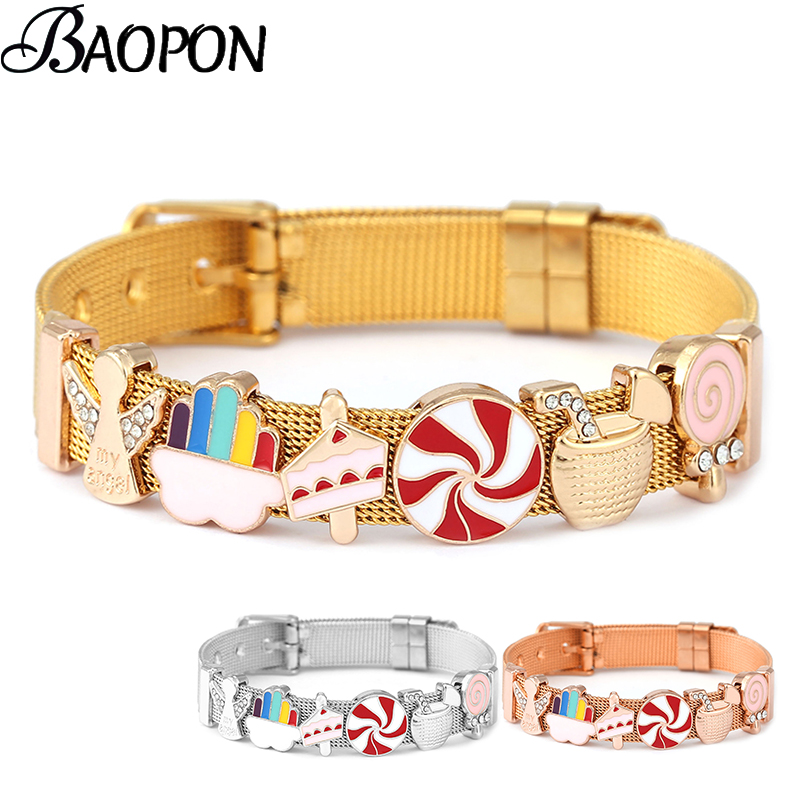 Goudkleurige roestvrijstalen b - Jewelry Watches For Kids recensie en prijs