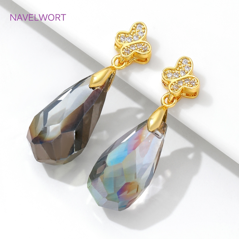 Messing Pinch Bails 18K Vergul - Butterfly Pendant Necklace recensie en prijs